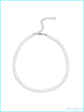 Natural Puka Shell Choker Necklace Beach Summer Surfer Jewelry